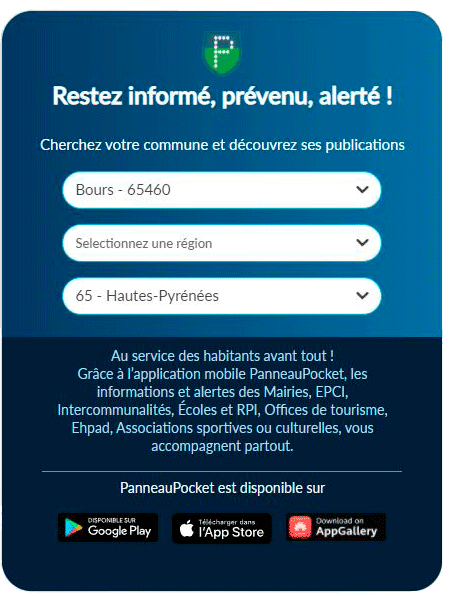 Panneau Pocket Panneau Pocket